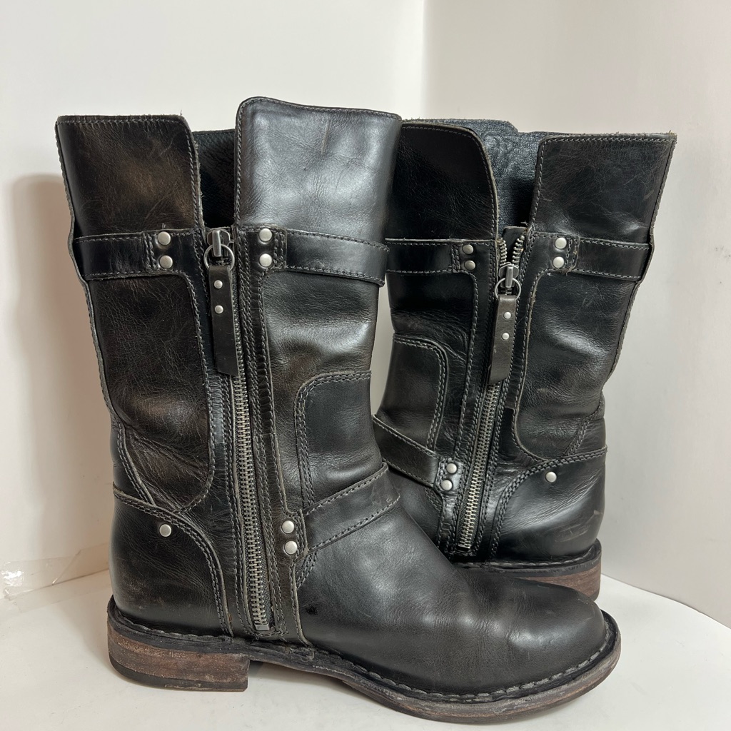 Ugg Australia Gillespie Leather Moto Boots 7